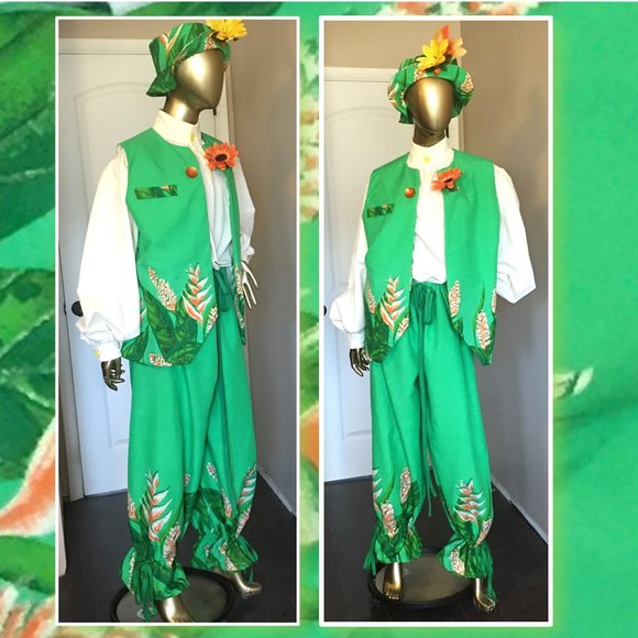 CUSTOM - Four Piece Clown Costume - Highly Adjustable!! BRAND NEW! - Picture 1 of 13